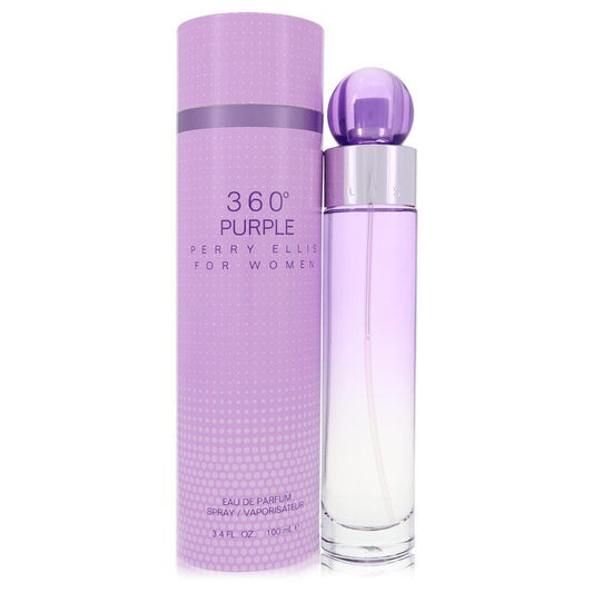 Perry Ellis 360 Purple by Perry Ellis Eau De Parfum Spray 3.4 oz